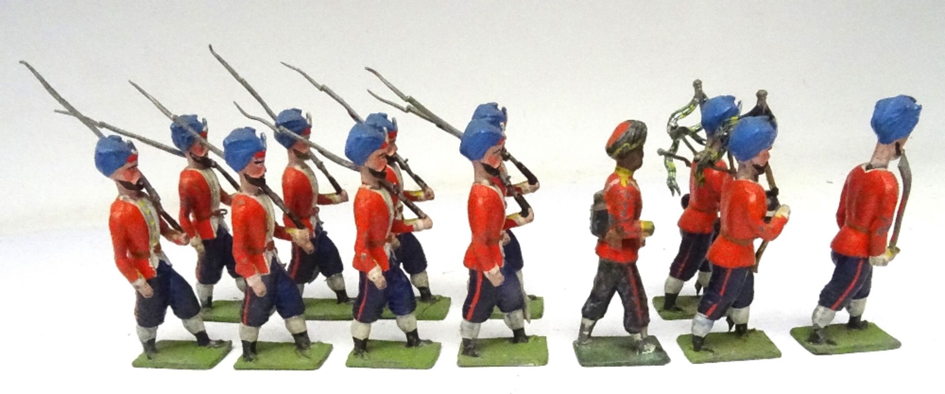 Noris or other German maker 56mm size British Indian Infantry - Image 4 of 7