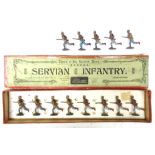 Britains from set 173, Serbian Infantry