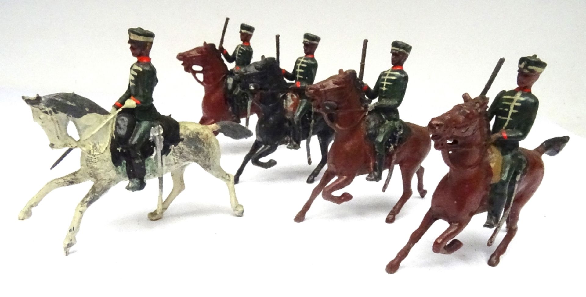 Britains set 170, Greek Cavalry - Image 4 of 5