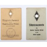 Third Reich German HJ/ BDM ID Cards