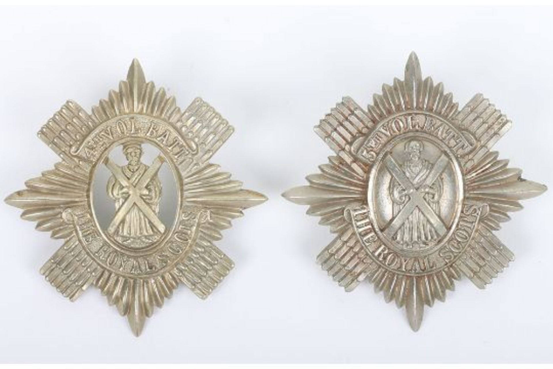 4th & 5th Volunteer Battalion The Royal Scots Glengarry Badges