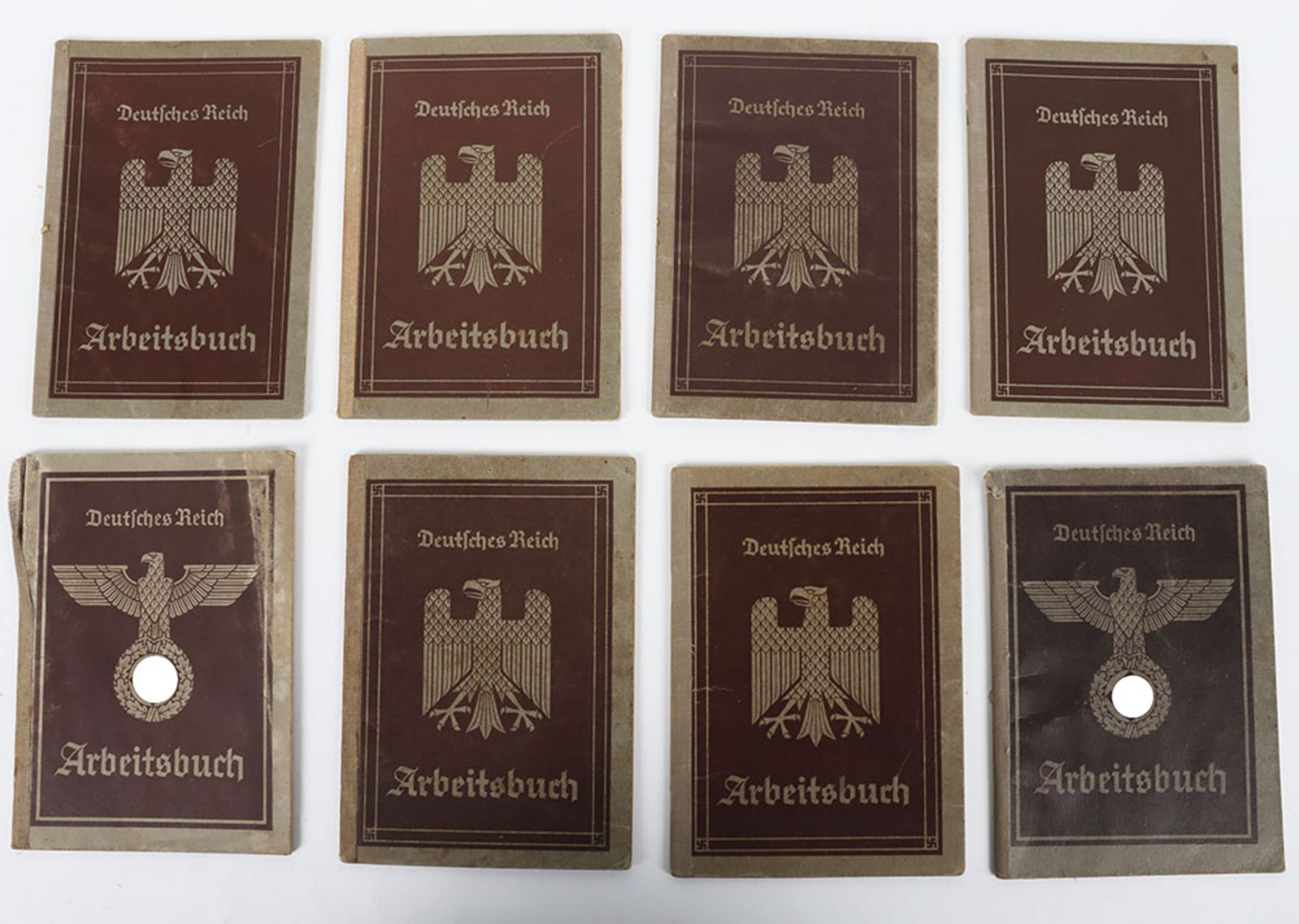 Third Reich German Work Books