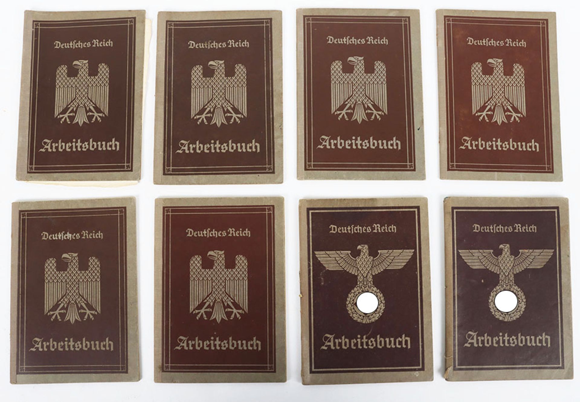 Third Reich German Work Books