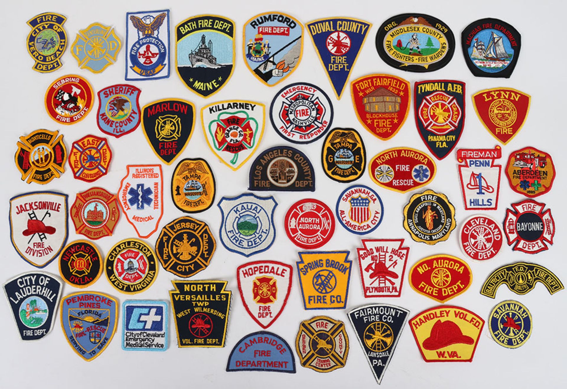 U.S. Fire Dept. Badges