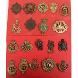 Victorian Glengarry Badges