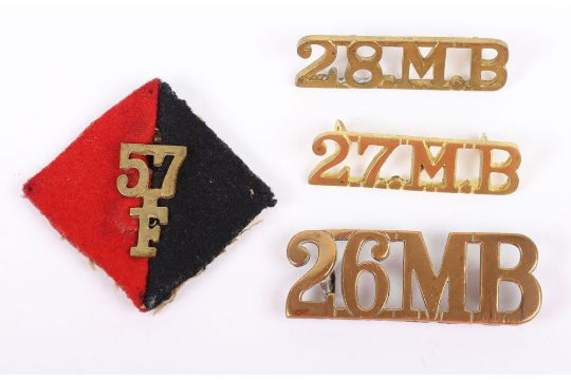 4x Royal Artillery Pagri Flash Badges