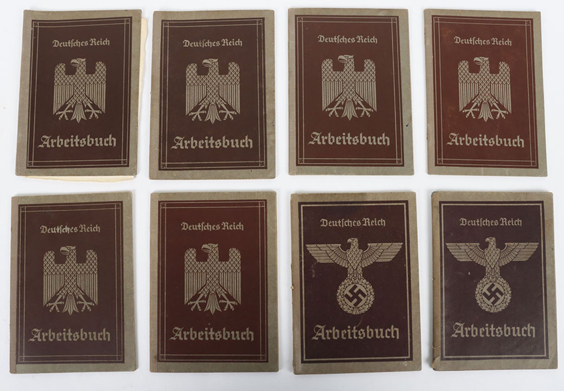 Third Reich German Work Books - Bild 2 aus 4