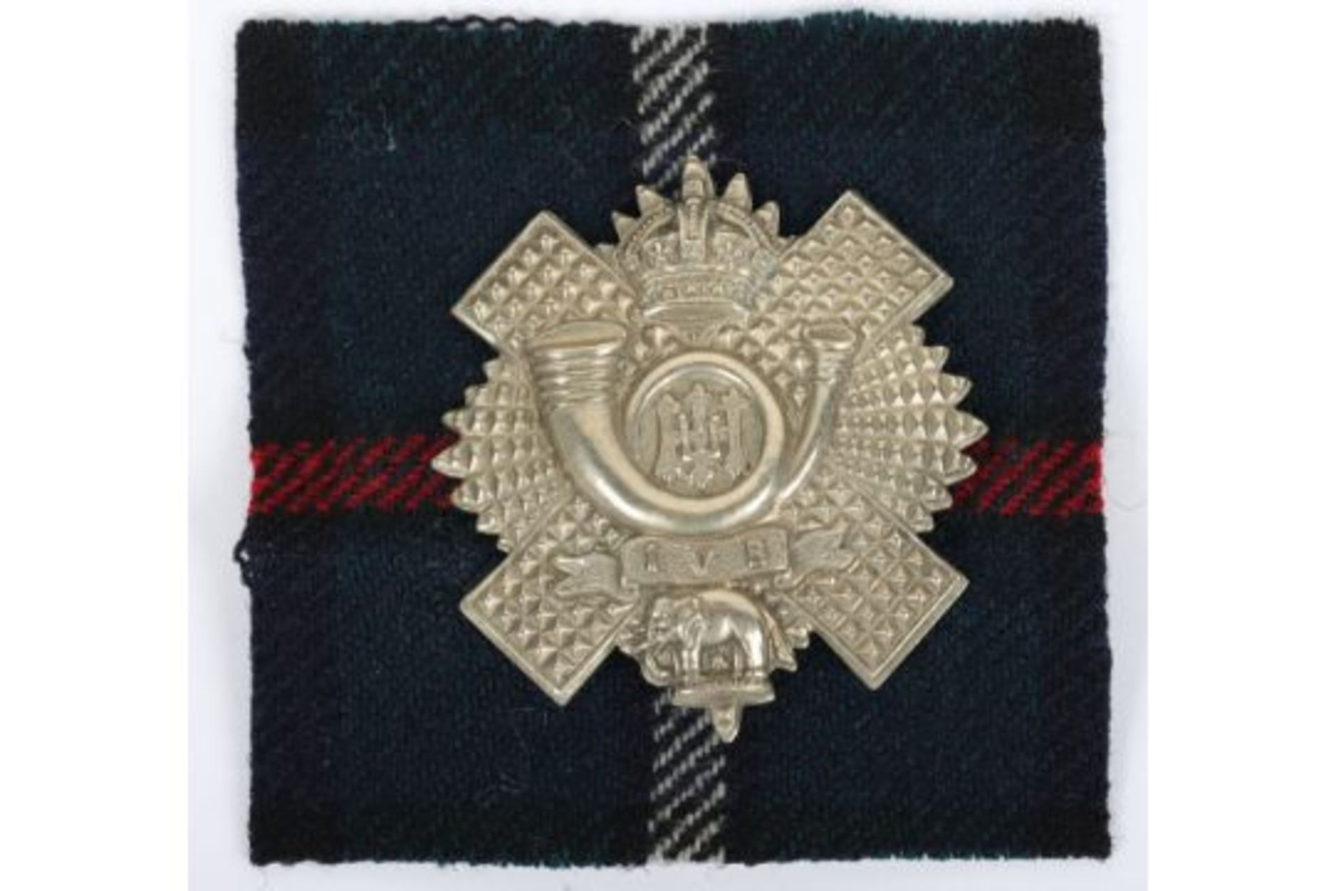 1st Volunteer Battalion Highland Light Infantry Glengarry Badge