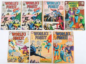 Seven Vintage Worlds Finest Silver Age DC Comics