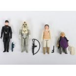 Four Vintage Star Wars The Empire Strikes Back Second Wave Action Figures