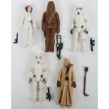 Five Vintage Star Wars First Wave Action Figures