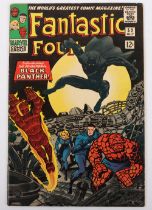 Scarce Fantastic Four No 52 Marvel Silver Age Comic, 1st appearance of The “Black Panther”