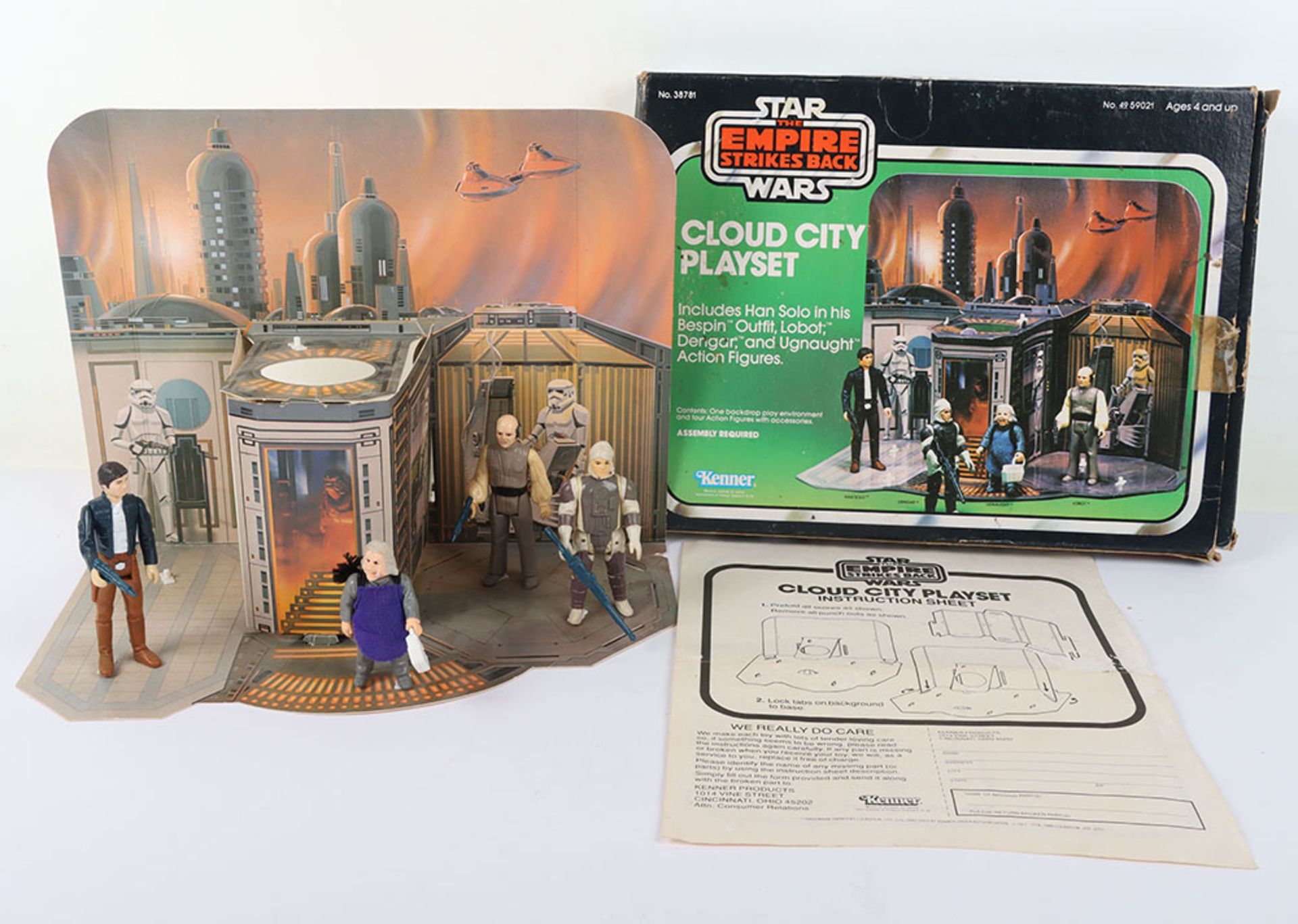 Vintage Kenner Boxed Star Wars ‘The Empire Strikes Back’ Cloud City Play