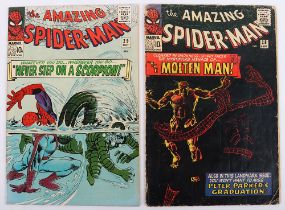 The Amazing Spider-man No.28 & 29 Marvel Silver Age Comics
