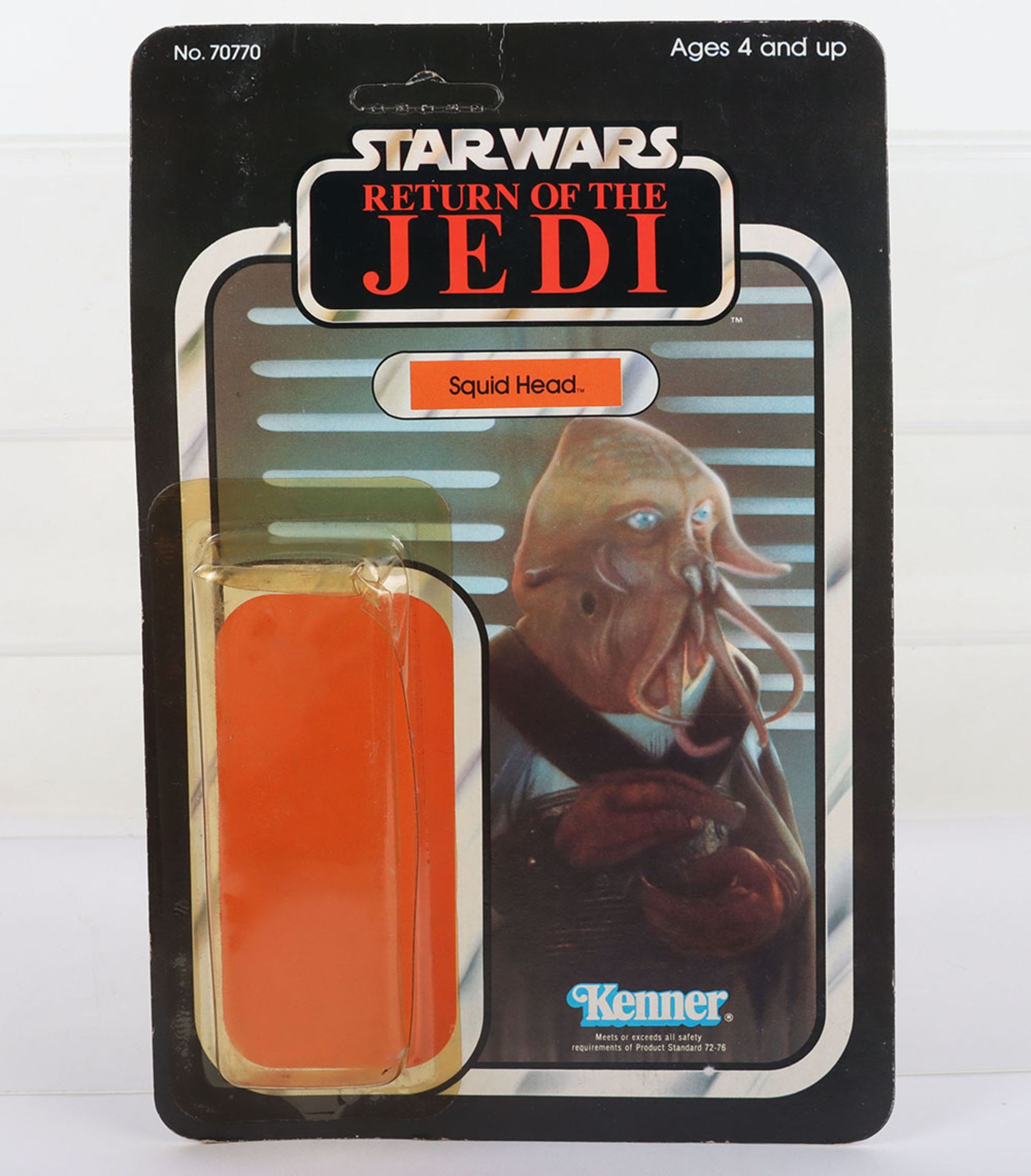 Kenner Star Wars Japanese Tsukuda Issue Return of The Jedi Squid Head Vintage Original Carded Figure - Bild 2 aus 9