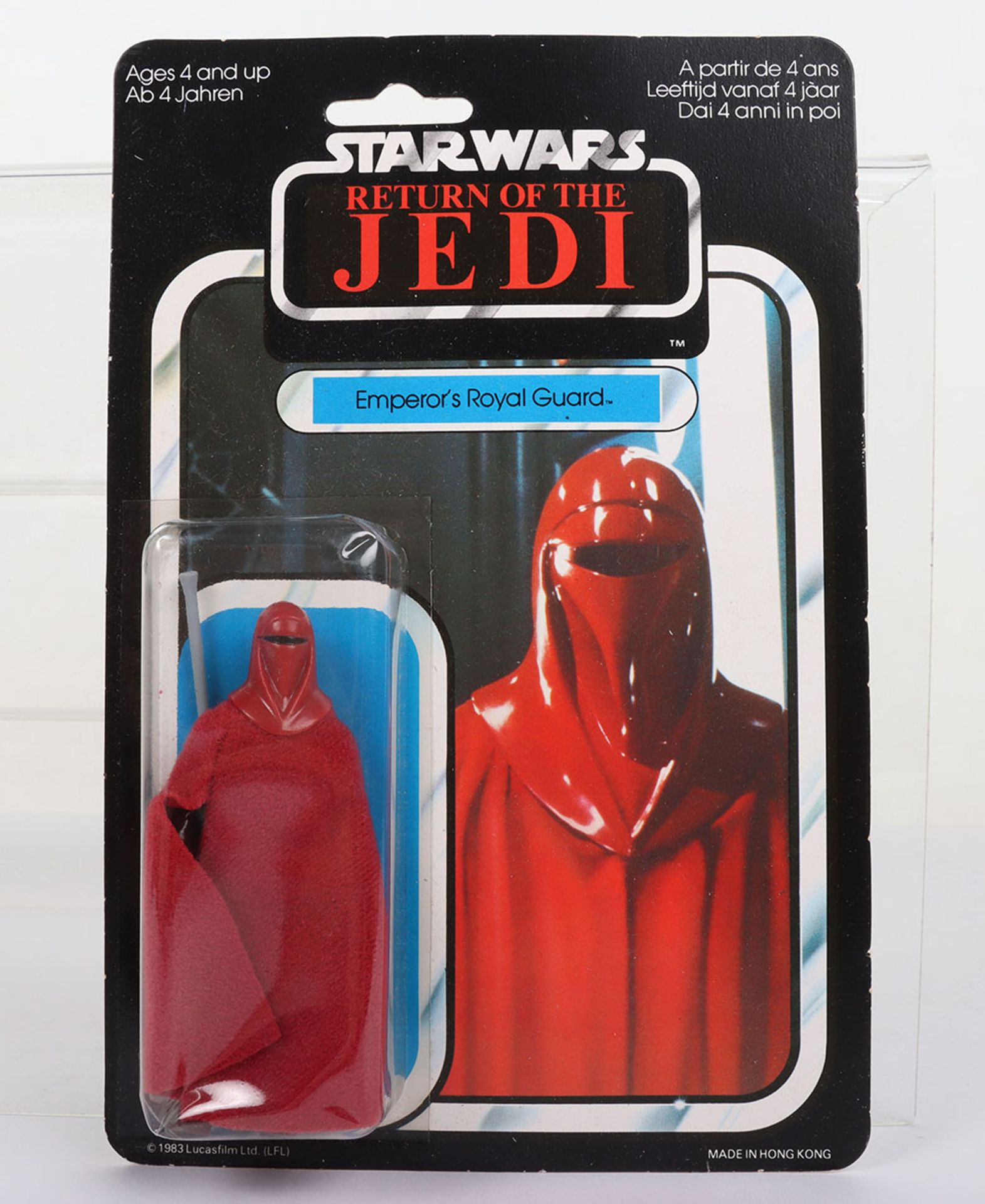 Palitoy Star Wars Return of The Jedi Emperors Royal Guard Vintage Original Carded Figure