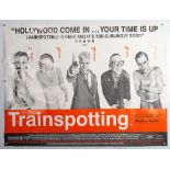An Original Trainspotting UK Quad film poster