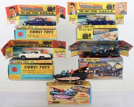 Five Corgi Toys Tv Film Related Toys