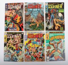 Six Marvel Sub-Mariner Vintage Comics