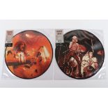 Two Uriah Heep Picture Discs Vinyl Records