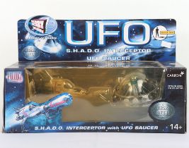 Product Enterprise UFO Shado Interceptor with UFO Saucer Diecast Classics