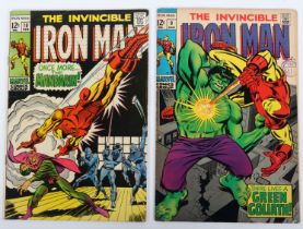 The Invincible Iron Man No 9 & 10 Marvel Silver Age Comics