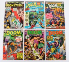 Six Vintage The Doom Patrol Silver Age DC Comics