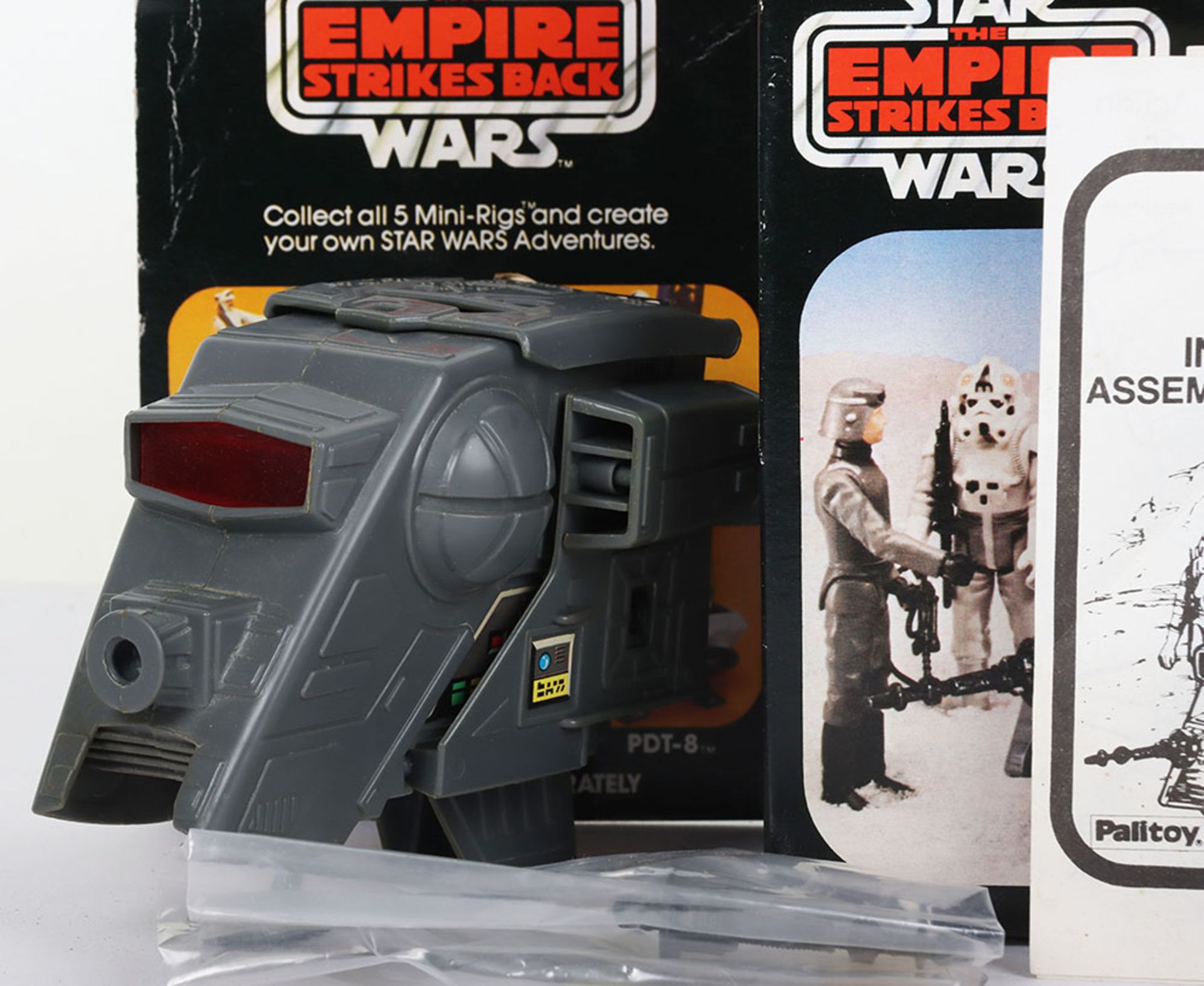 Three Boxed Vintage Star Wars Palitoy/Kenner The Empire Strikes Back Mini Rigs - Bild 3 aus 5