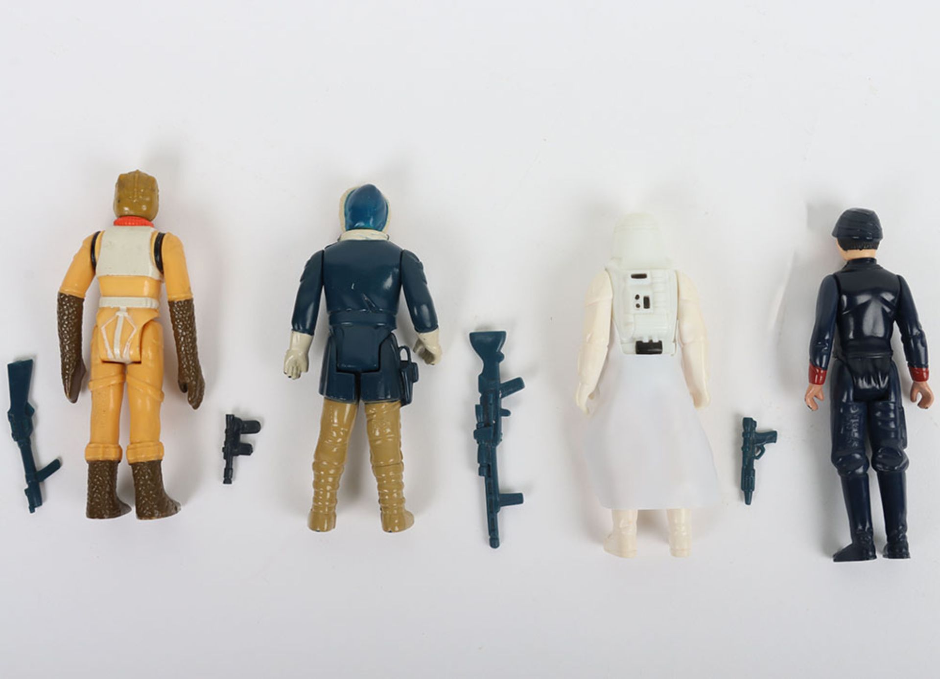 Four Vintage Star Wars The Empire Strikes Back First Wave Action Figures - Bild 2 aus 2