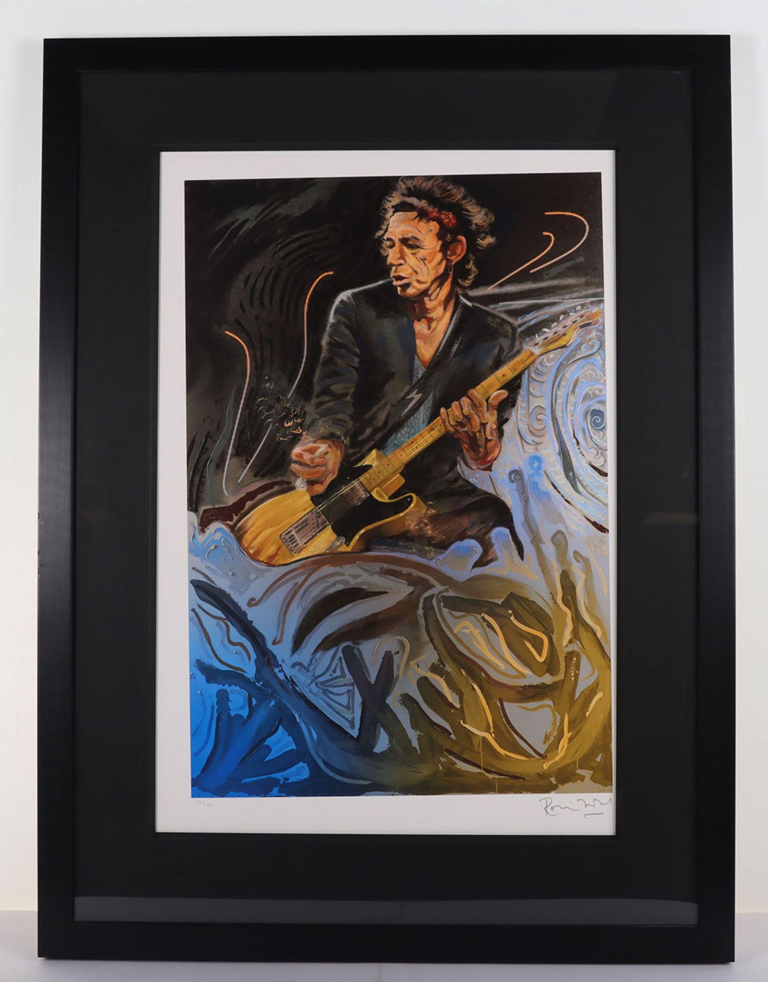 Blue Smoke Suite Portfolio of Four hand signed limited edition prints of work by Rolling Stones Lege - Bild 2 aus 25