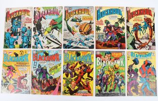 Ten Vintage Blackhawk Silver Age DC Comics