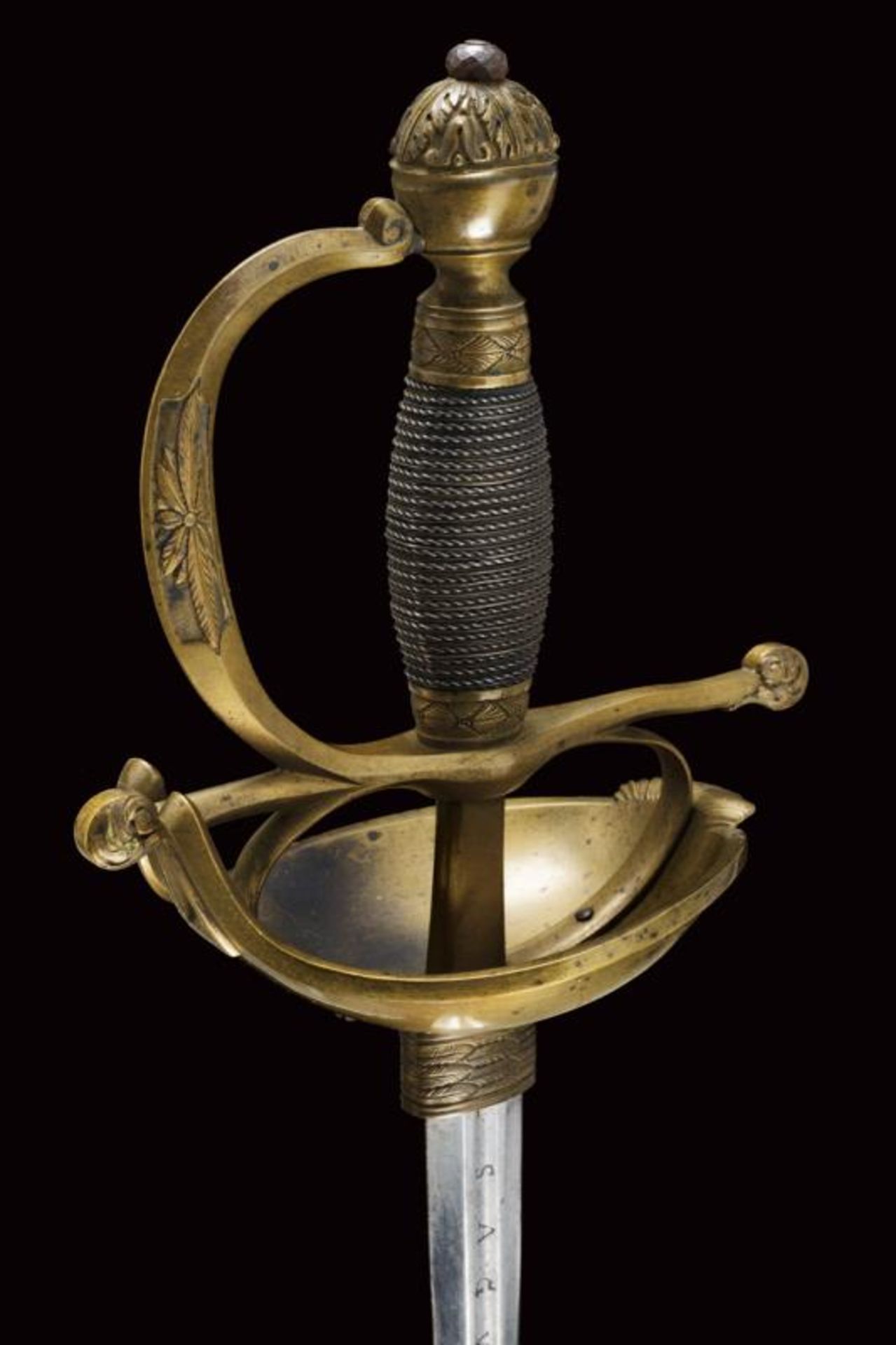 A rare officer's smallsword - Image 4 of 10