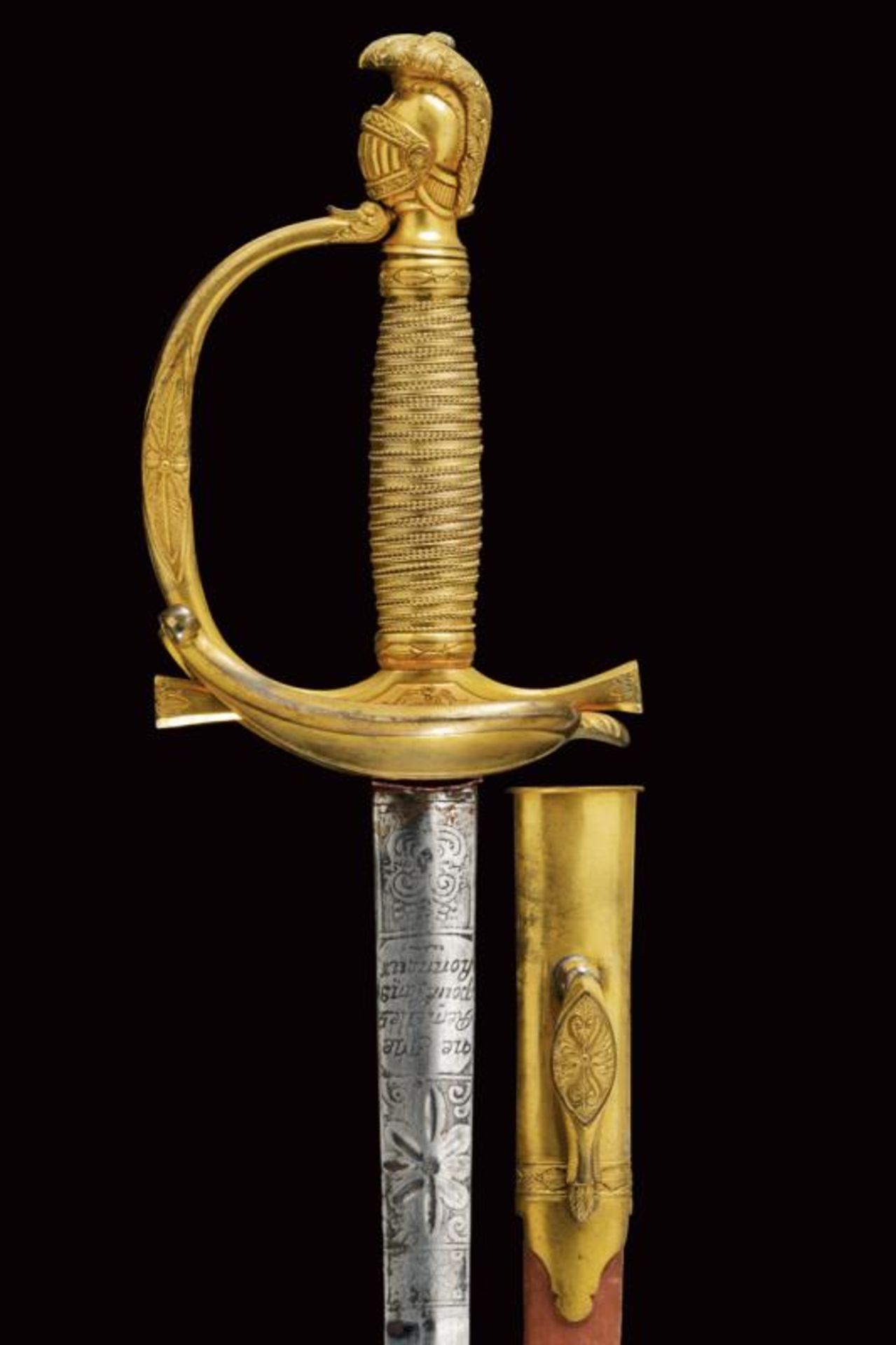 A fine navy officer's sword - Bild 5 aus 10