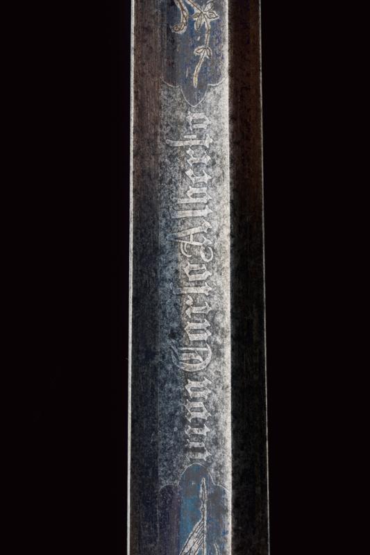 An 1833 model 'Albertina' officer's sword - Image 2 of 5