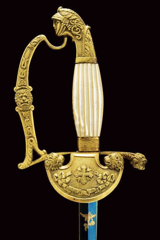 A rare small sword for knights of the Order of Saints Maurice and Lazarus - Image 4 of 5