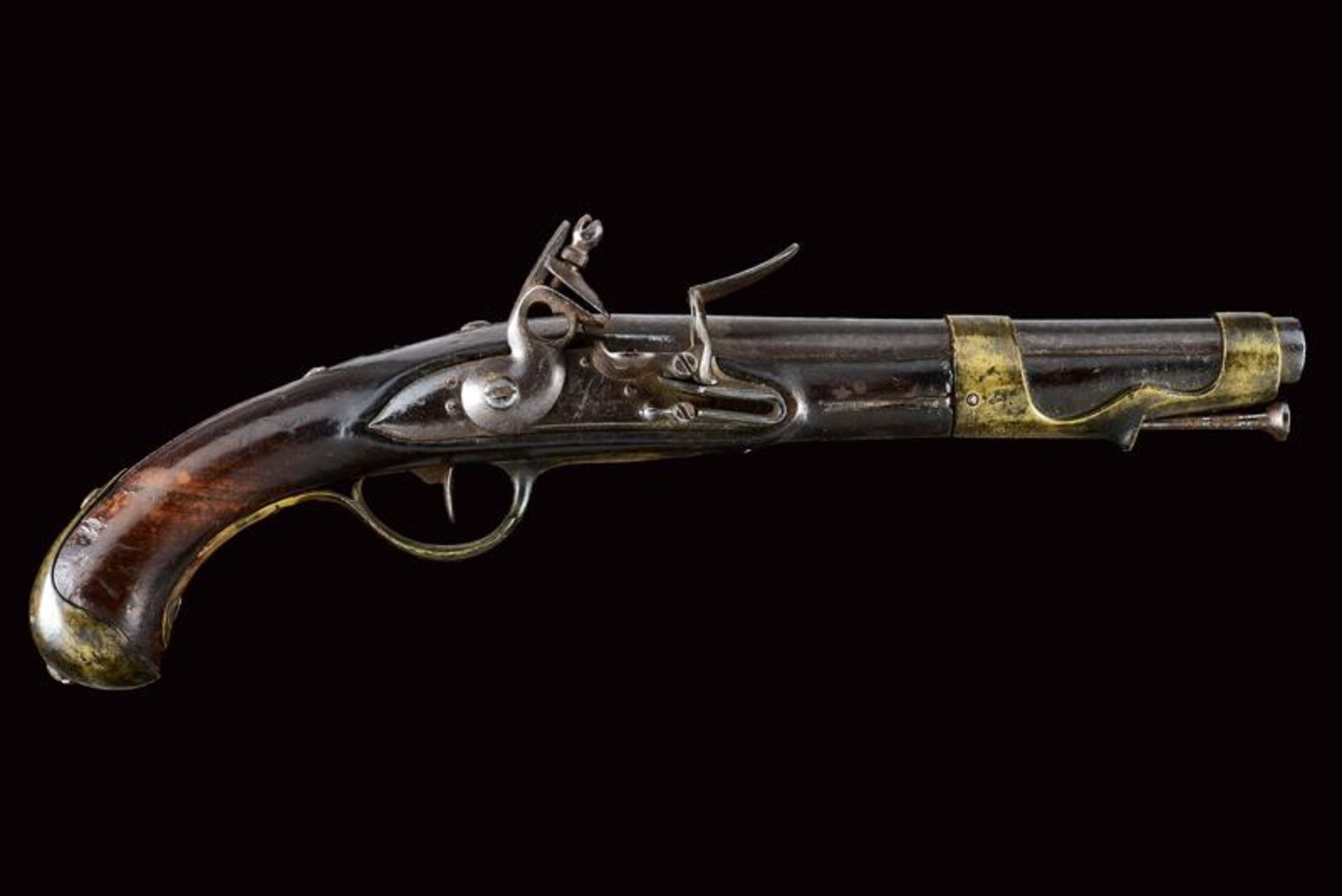 A rare 1778 model dragoon's flintlock pistol - Bild 8 aus 8