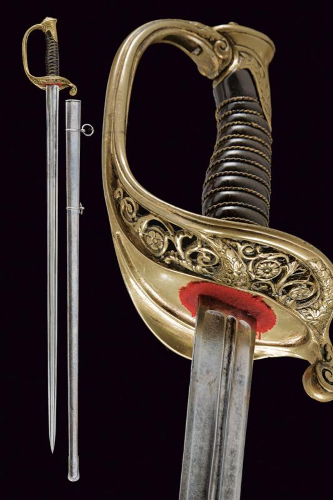 A French-style infantry officer's sword
