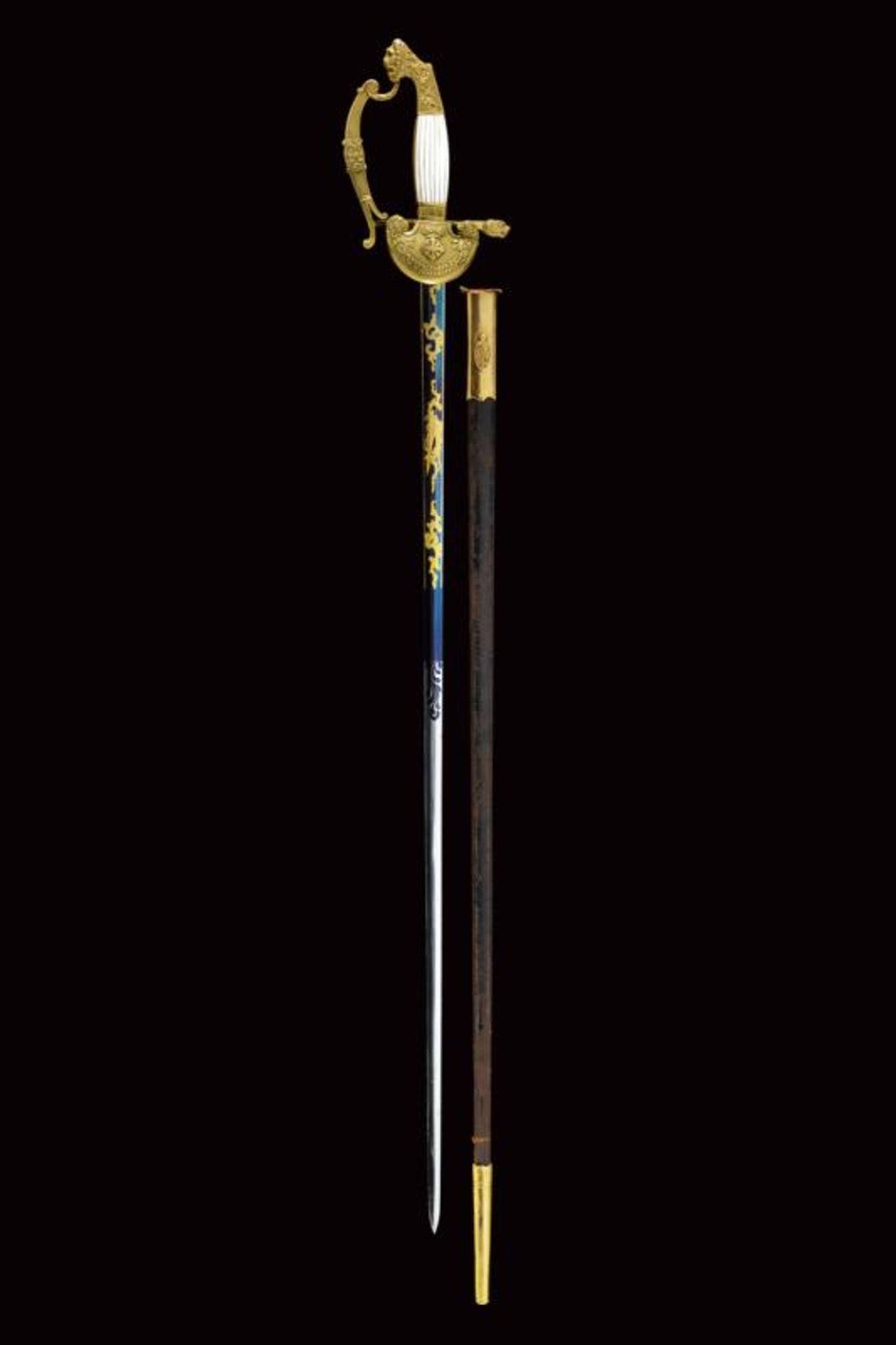 A rare small sword for the high uniform of the Order of Saints Maurice and Lazarus - Bild 8 aus 8