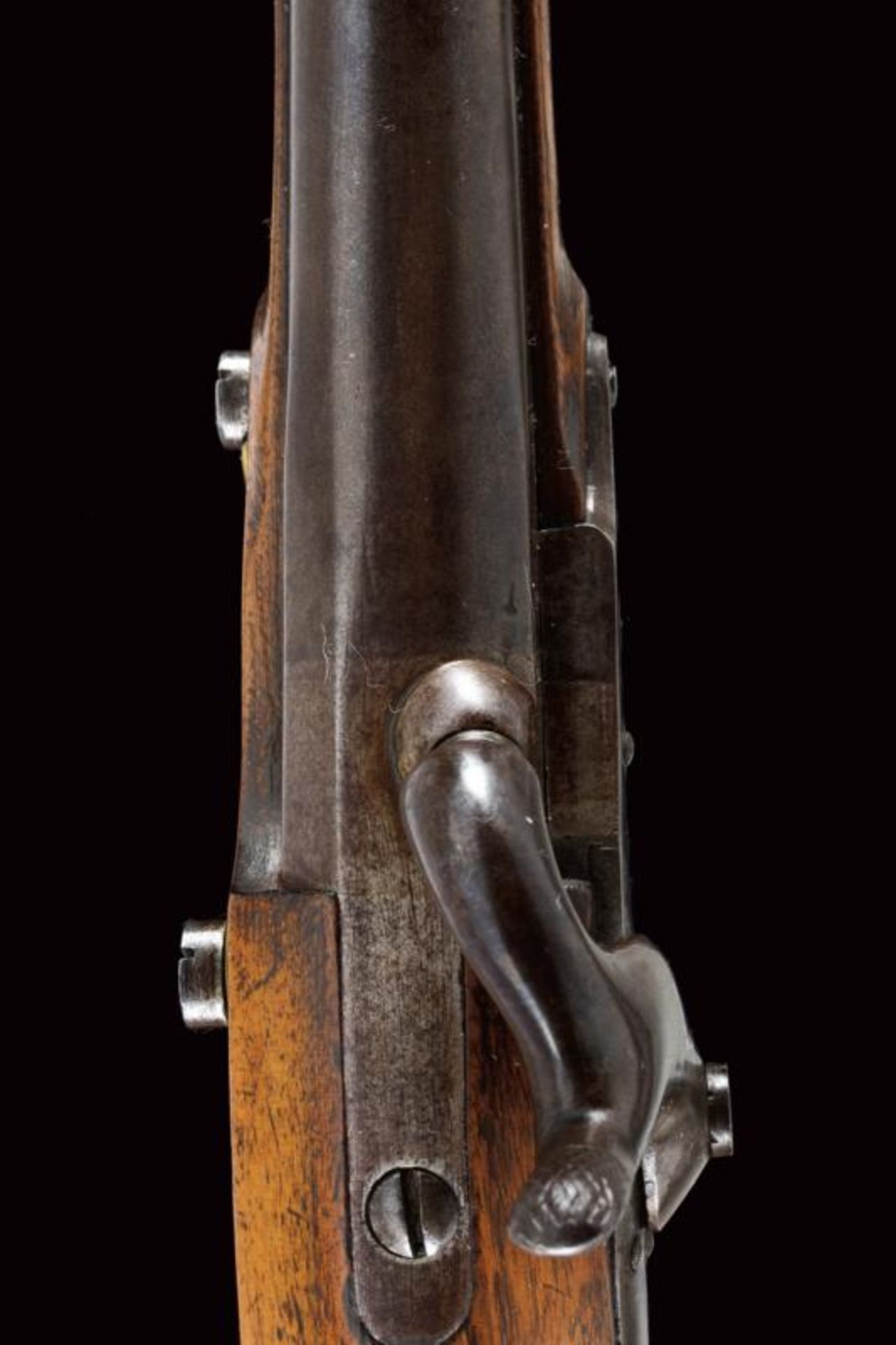 An 1839 model gendarmerie trooper's pistol converted to percussion - Bild 2 aus 8