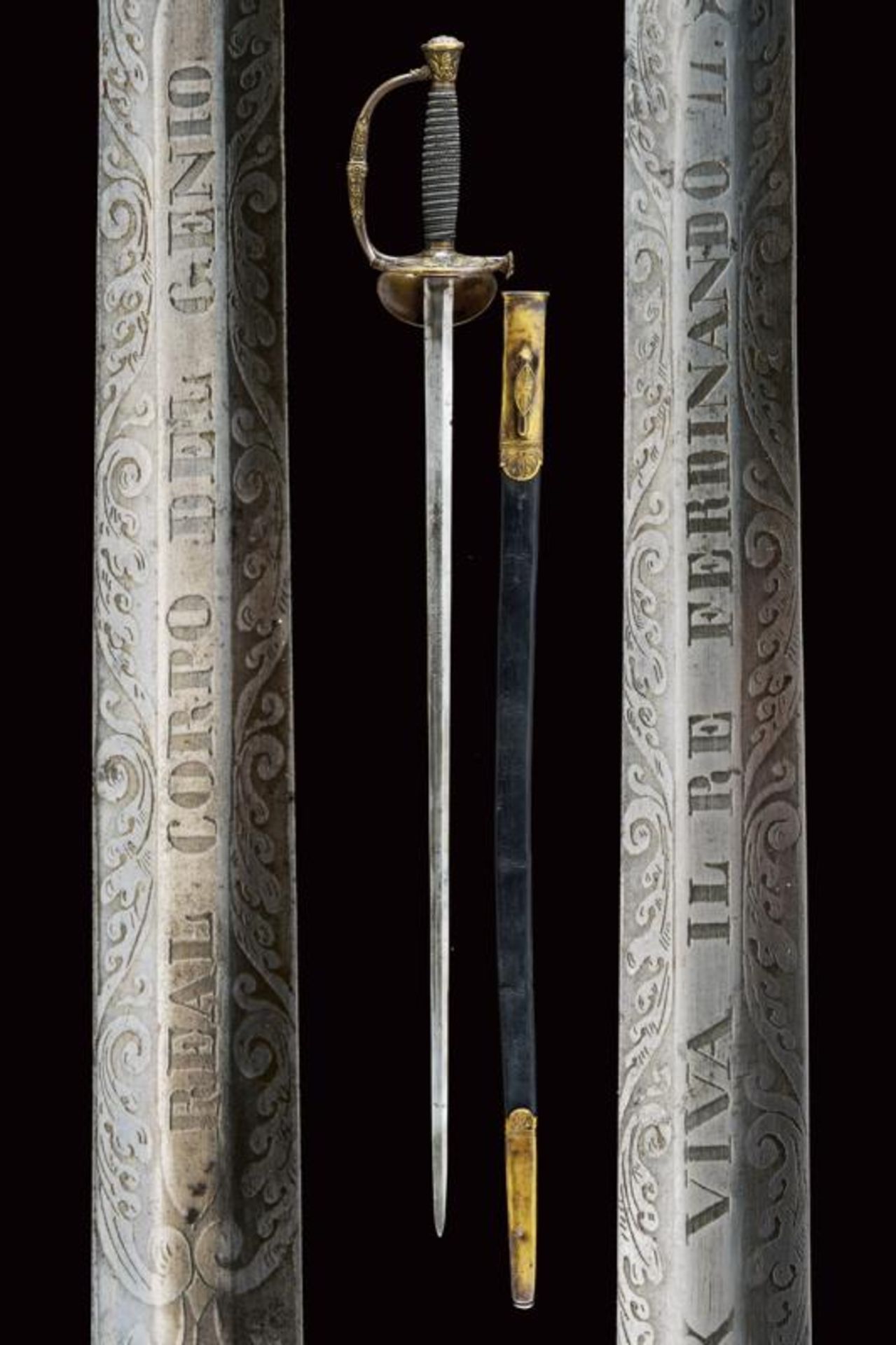 A rare pioneer general staff officer's smallsword