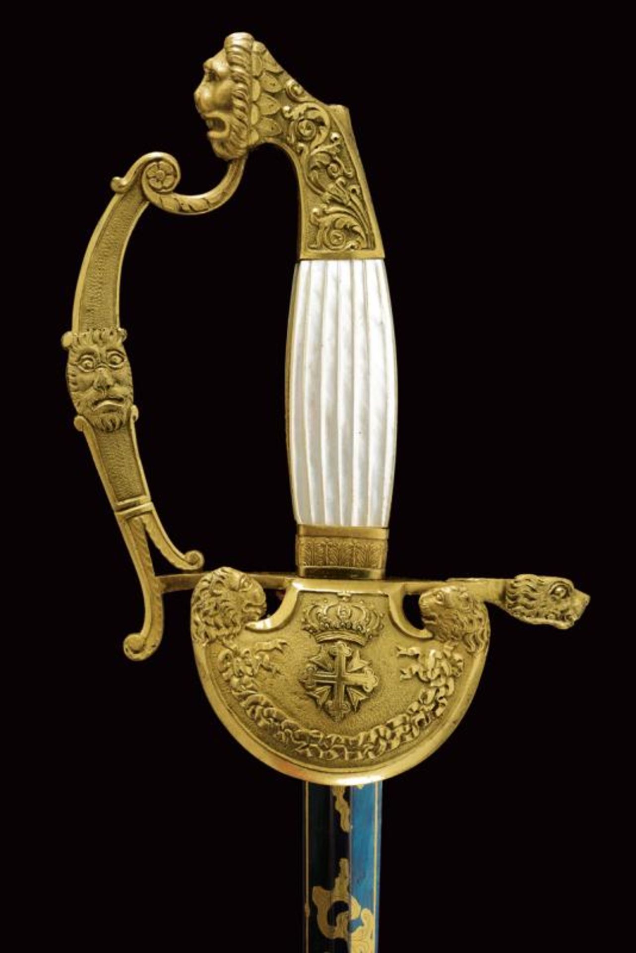 A rare small sword for the high uniform of the Order of Saints Maurice and Lazarus - Bild 7 aus 8