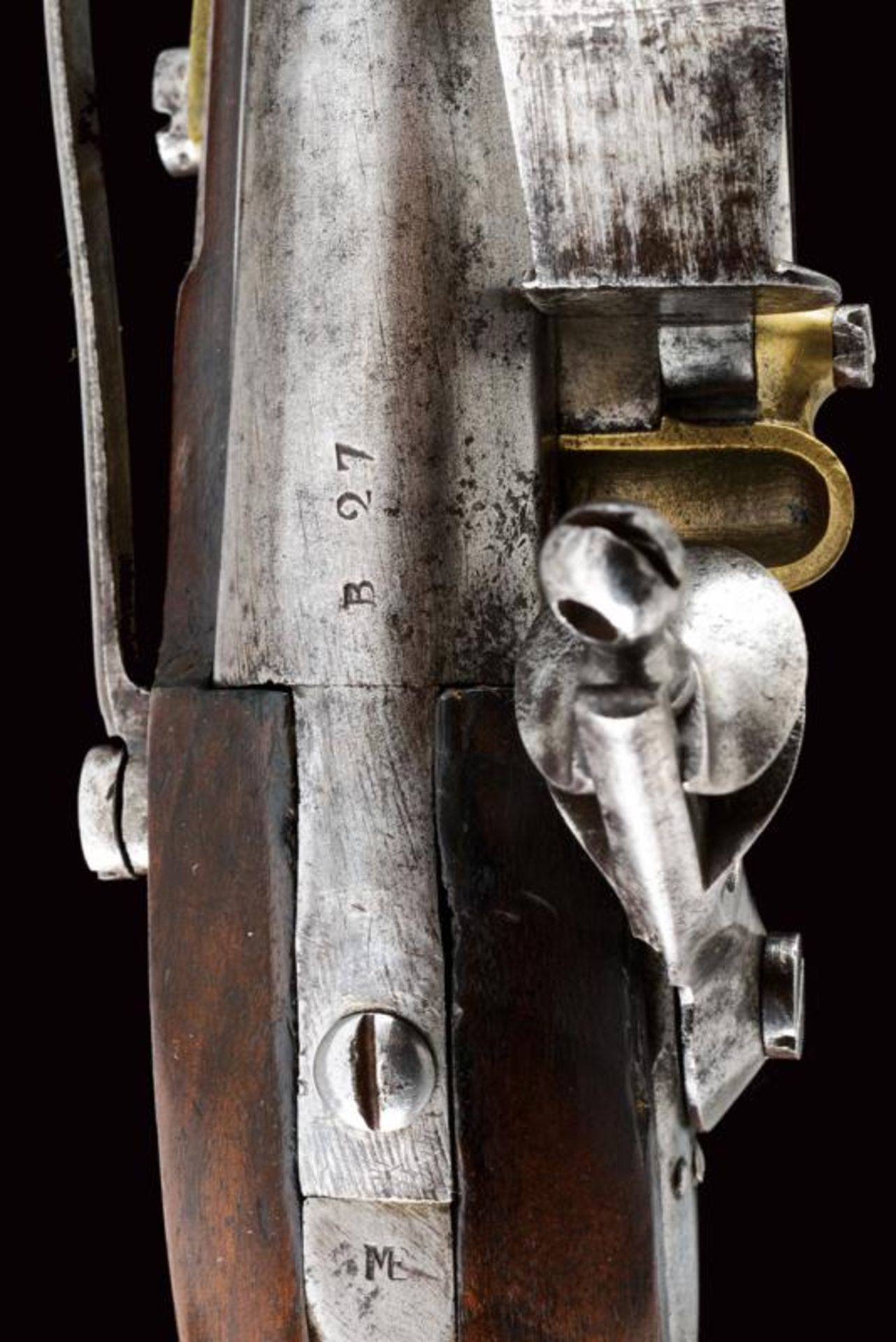 An unusual military flintlock pistol of the Murat period - Image 3 of 9