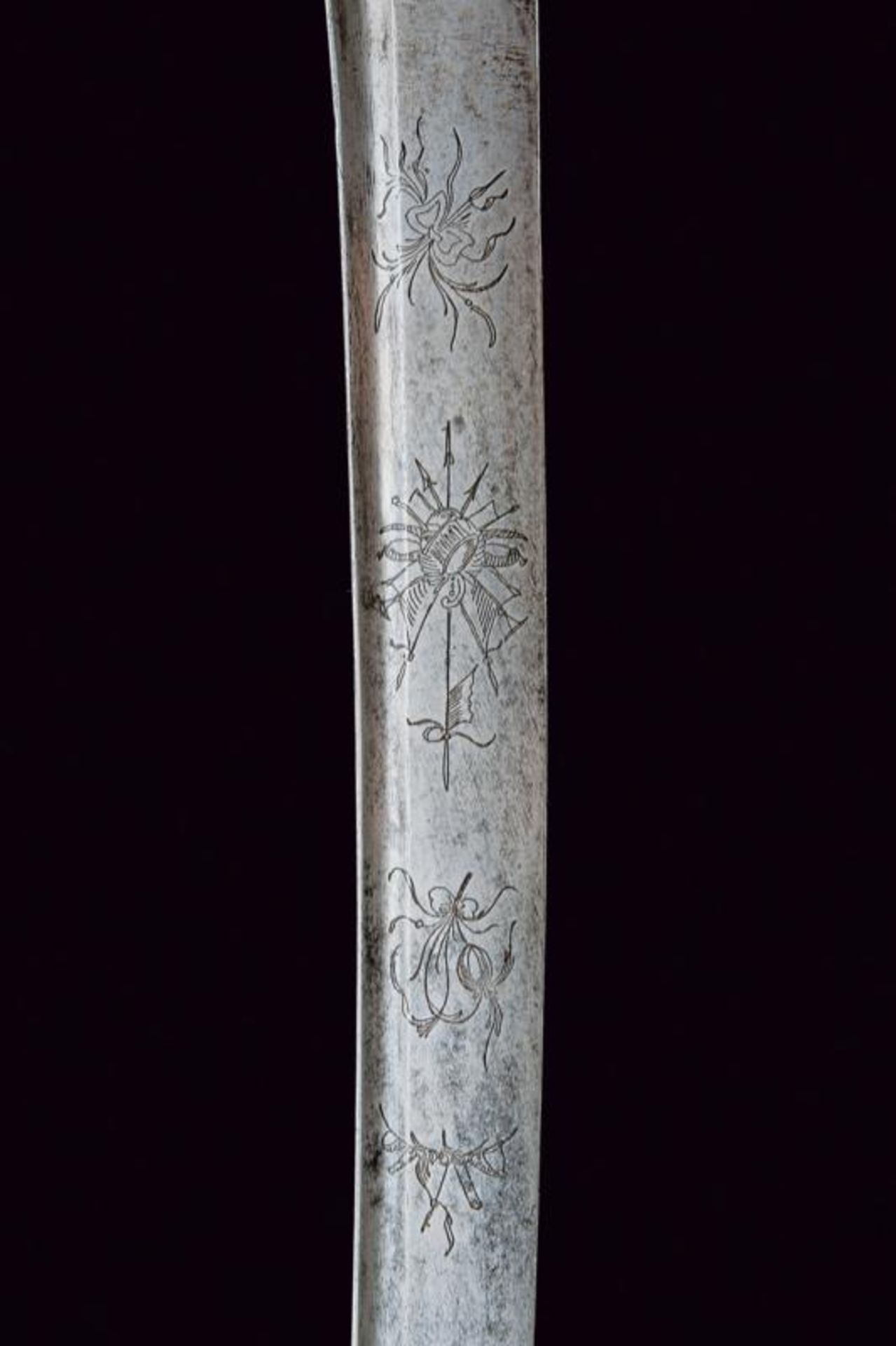 A sabre with engraved blade - Bild 4 aus 6
