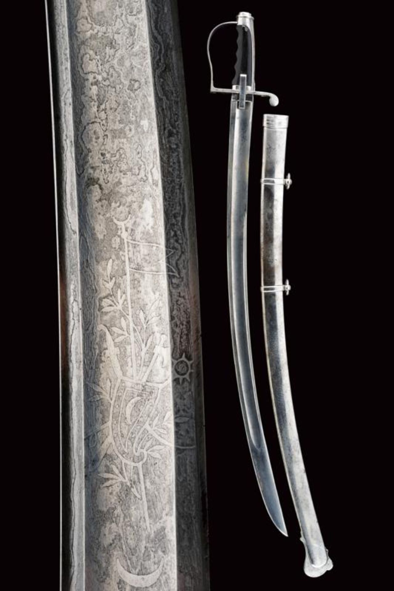 An 1855 model type officer's sabre