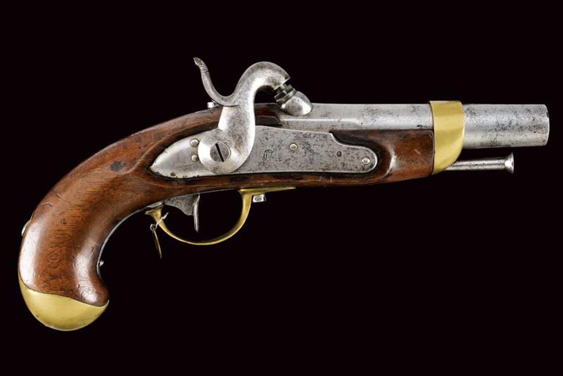 An 1855 model gendarmerie percussion pistol - Bild 8 aus 8