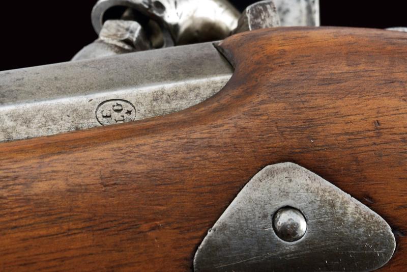 A gendarmerie percussion gun with bayonet - Image 11 of 15