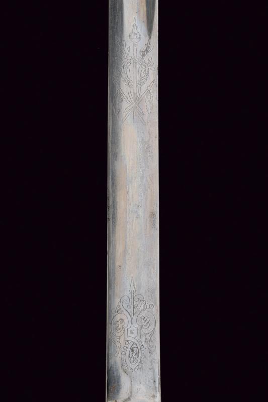 An 1833 model officer's 'Albertina' sword with Pope Pius IX inscription - Image 5 of 6