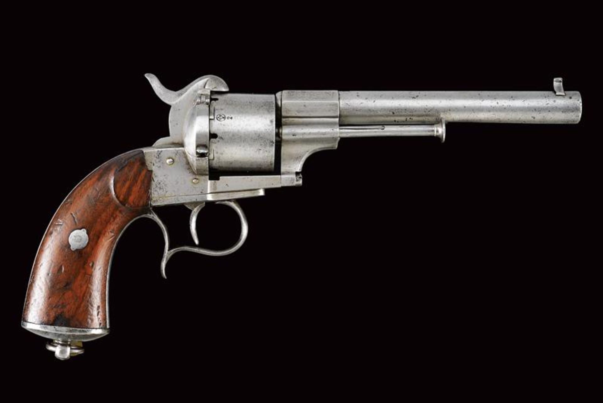 A Lefaucheux pin-fire revolver based on the 1858/1859 model