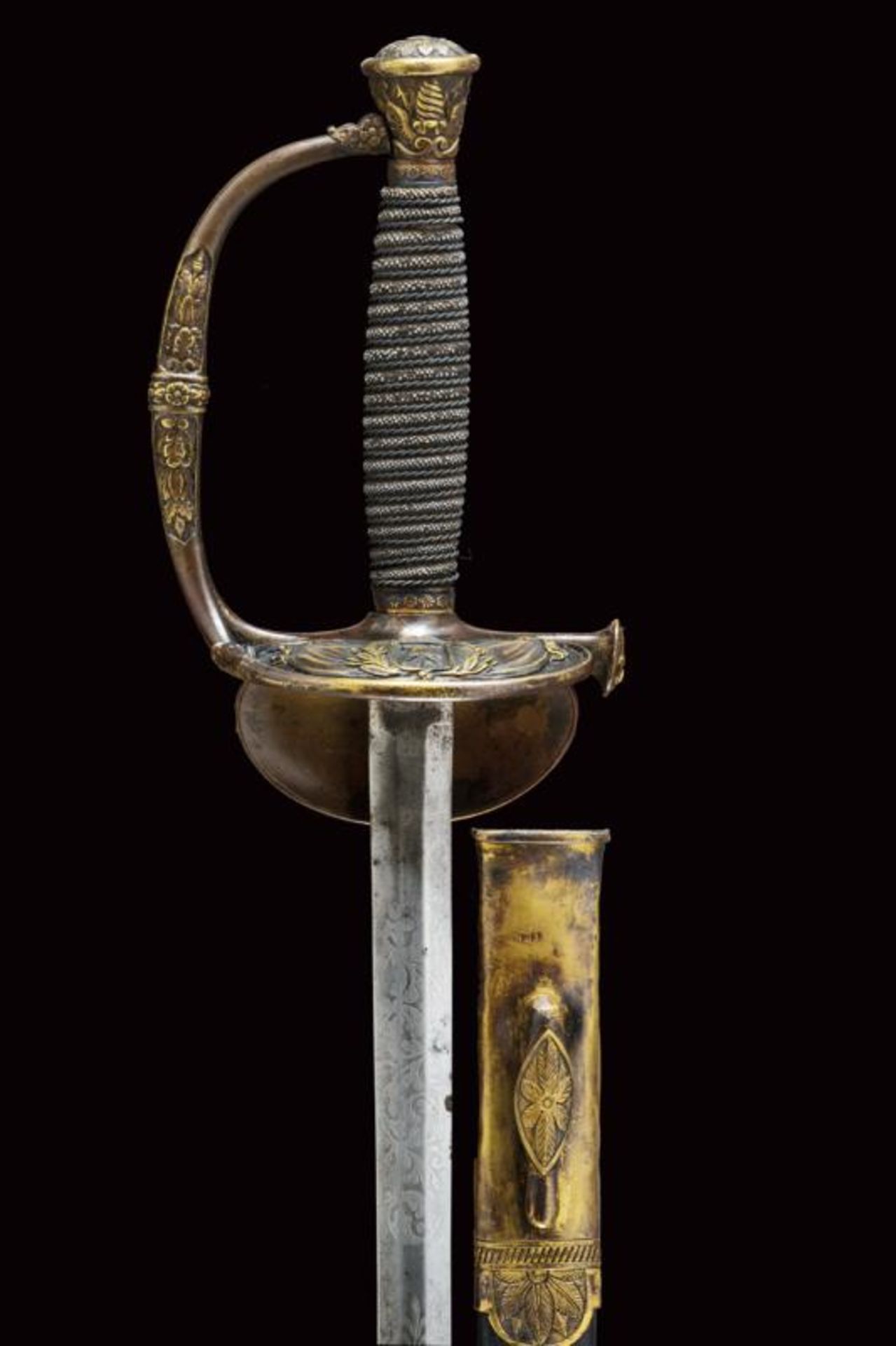 A rare pioneer general staff officer's smallsword - Image 2 of 8