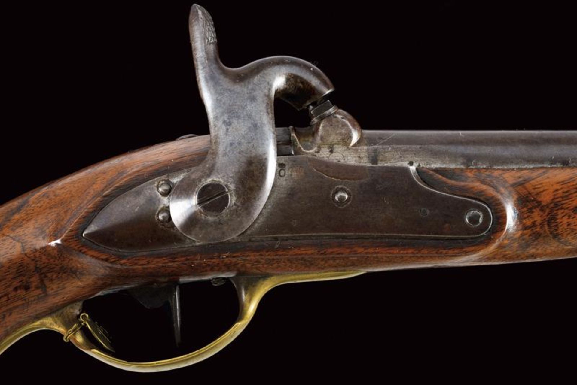 An 1839 model gendarmerie trooper's pistol converted to percussion - Bild 6 aus 8